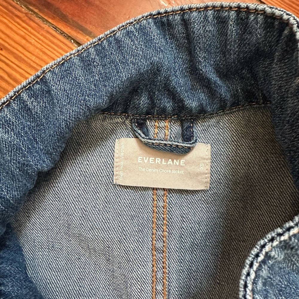 Everlane Blue Denim Jean Jacket - Picture 5 of 5